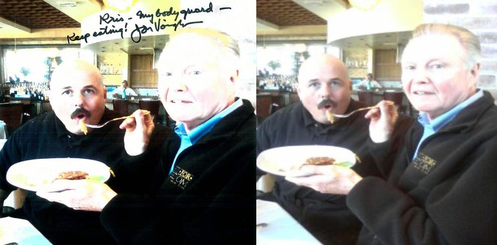Jon Voight Angelina Jolie dad signed to bodyguards Kris Herzog and The Bodyguard group of beverly hills security 90210