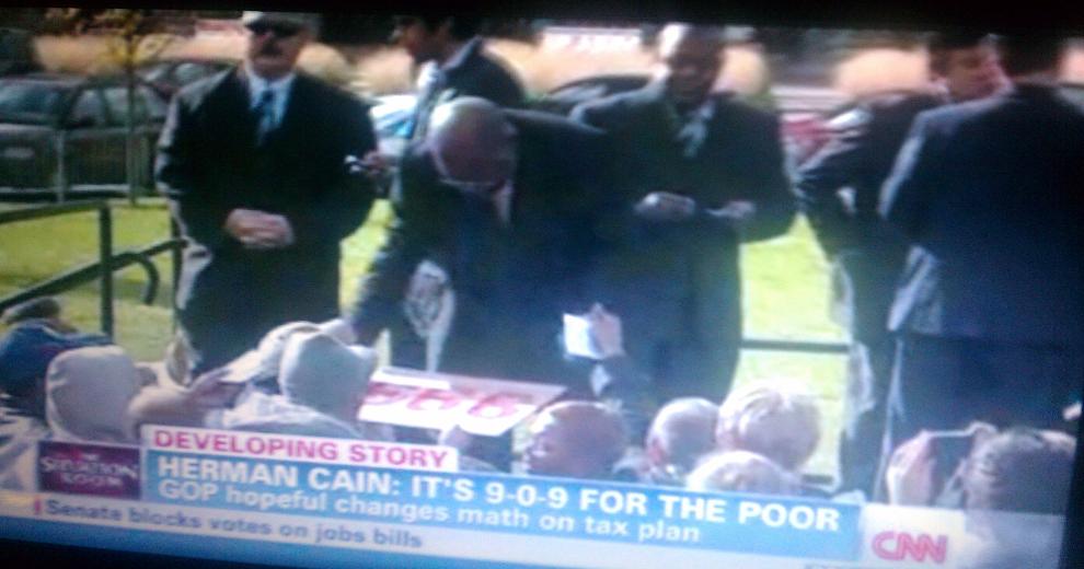Newt Gingrich bodyguard Kris Herzog Herman Cain bodyguard Kris Herzog owner The Bodyguard Group of Beverly Hills security
