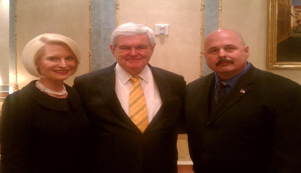 Newt Gingrich bodyguard Kris Herzog Herman Cain bodyguard Kris Herzog owner The Bodyguard Group of Beverly Hills security
