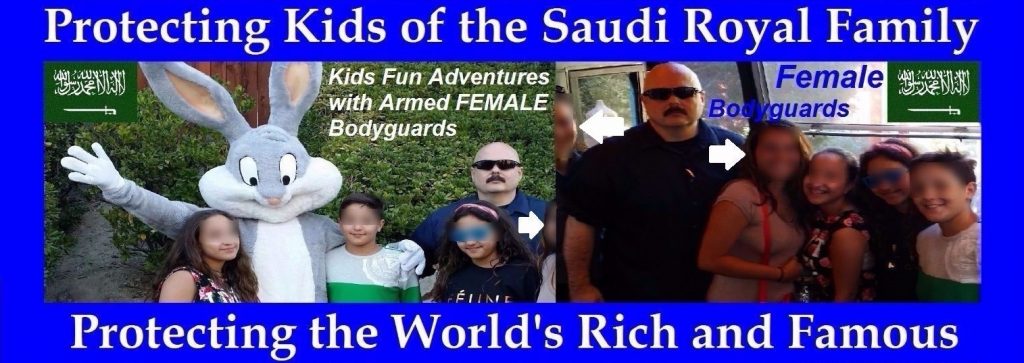 Famous celebrity bodyguards Kris Herzog, The Bodyguard Group of Beverly Hills security 90210 Saudi Arabia Kuwait UAE kids children security