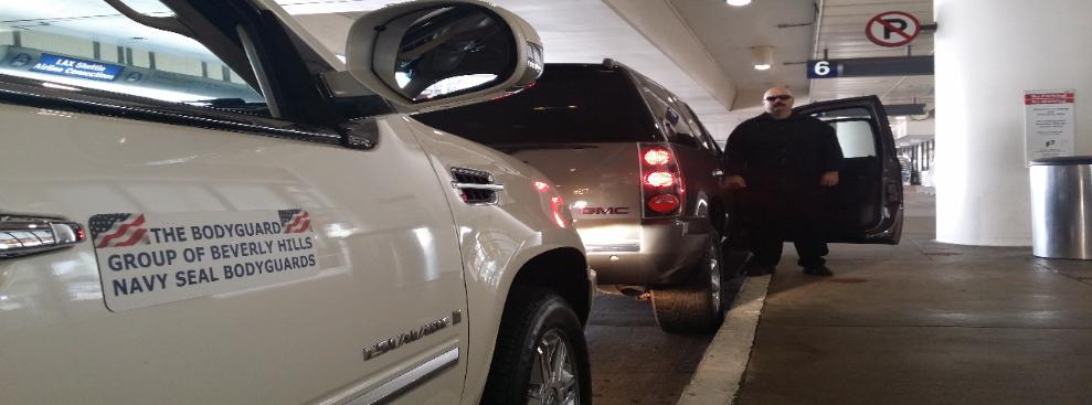 Armored cars for rent in Los Angeles and Protective detail armored cars for rent armored SUV for rent in Beverly Hills 90210x