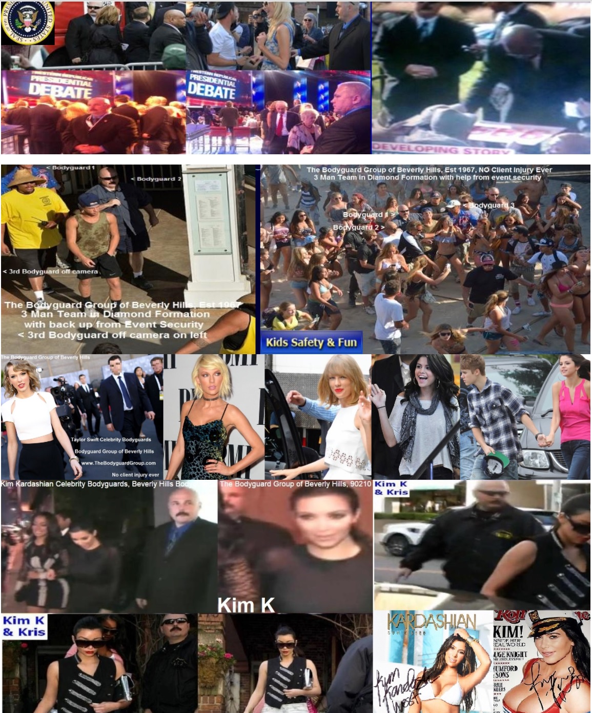 Kris Herzog, famous celebrity bodyguard Kris Herzog taylor swift bodyguards, selena gomez bodyguards kim k bodyguard