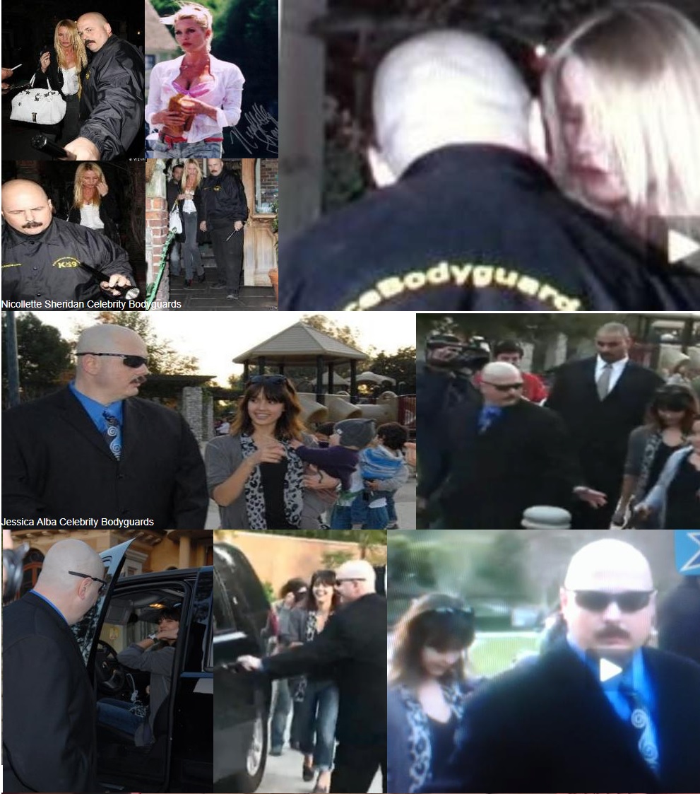 Kris Herzog, famous celebrity bodyguard Kris Herzog jessica alba bodyguard