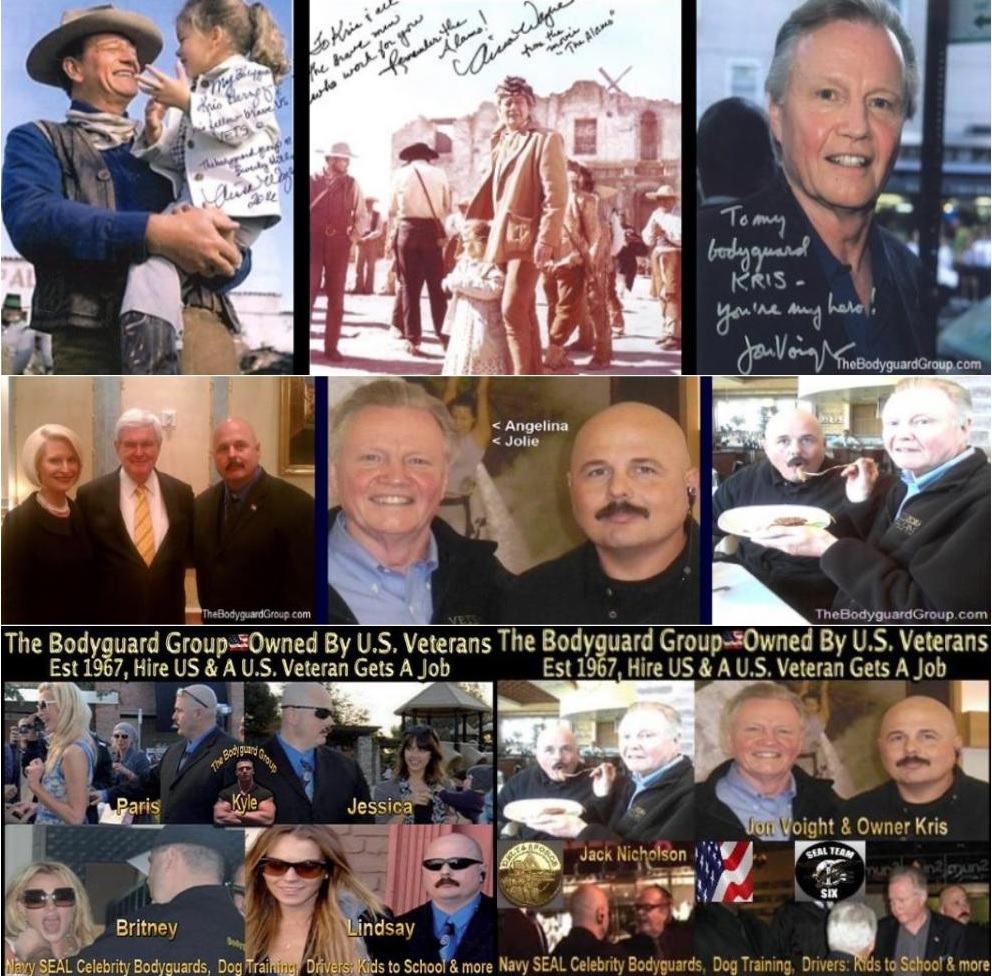 Kris Herzog, famous celebrity bodyguard Kris Herzog WORLD famous bodyguards
