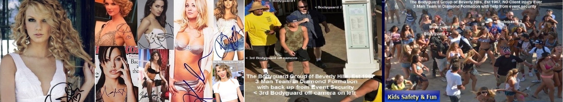 Famous celebrity bodyguard Kris Herzog, The Bodyguard Group of Beverly Hills, 90210, Los Angeles celebrity bodyguards for hire