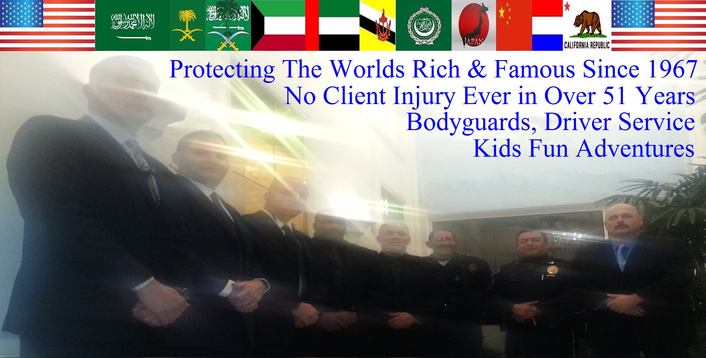 Celebrity Bodyguard Kris Herzog and The Bodyguard Group of Beverly Hills estate security guards 90210, Los Angeles Celebrity Bodyguards for hire