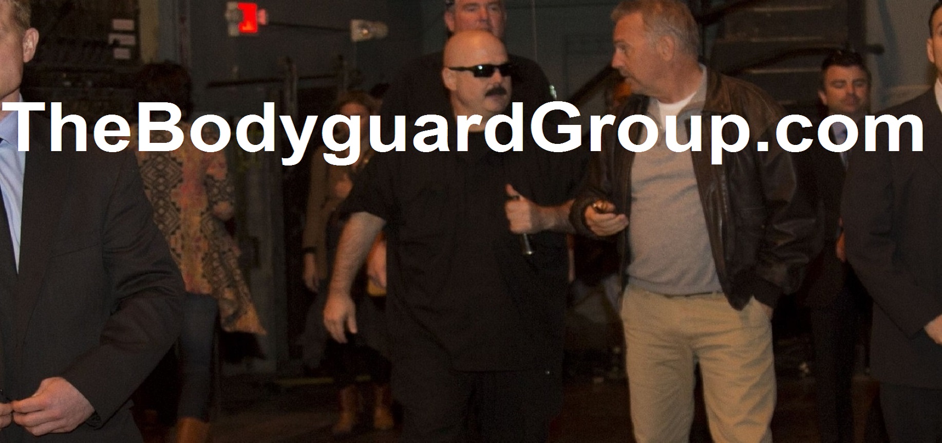 Famous Celebrity Bodyguards Kris Herzog and The Bodyguard Group of Beverly Hills 90210 Protecting Kevin Costner 2017