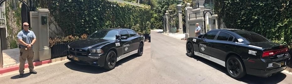 Beverly Hills security Kris Herzog The Bodyguard Group of Beverly Hills estate security 90210 Los Angeles off duty Police Taylor Swift Kim Kardashian estate armed estate security guards 2024 Special Services Tactical security patrol division for beverly Hills 90210 The Bodyguard Group of Beverly Hills security patrol GUARDS FOR HIRE