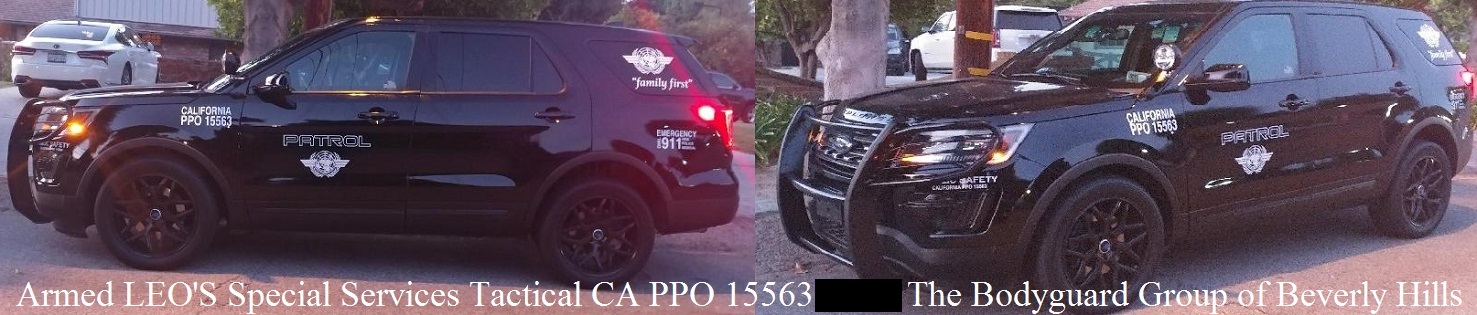 Beverly Hills Estate security by off duty Police Officers in Beverly Hills, The Bodyguard Group of Beverly Hills security 90210