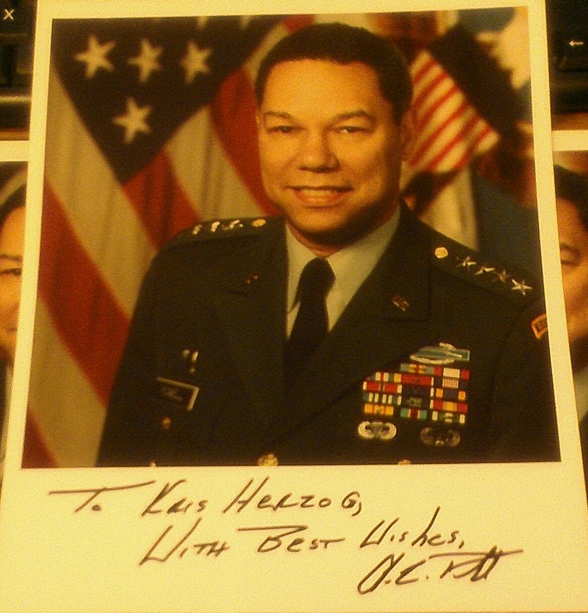Kris Herzog General Colin Powell (2)