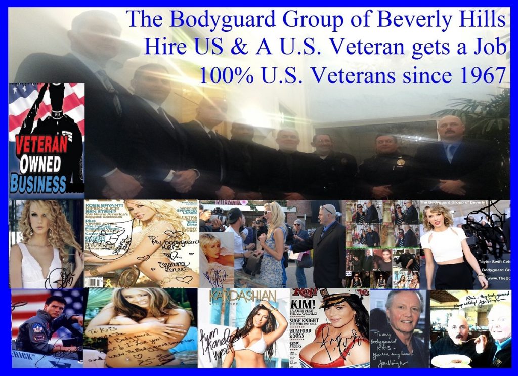 Kris Herzog The Bodyguard Group of Beverly Hills security 90210, Los Angeles Celebrity Bodyguards for hire 2020