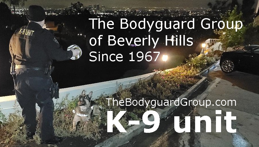 Beverly Hills security armed off duty POLICE car for rent security The Bodyguard group of Beverly Hills best armed guards 90210 Los Angeles 2022