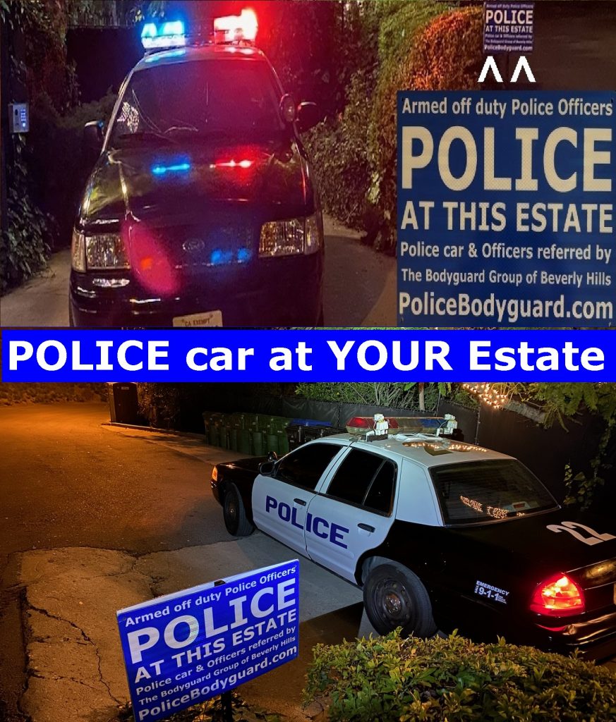 Beverly Hills security Kris Herzog The Bodyguard Group of Beverly Hills security 90210 Los Angeles off duty Police Kim Kardashian bodyguards estate armed ESTATE security 2022