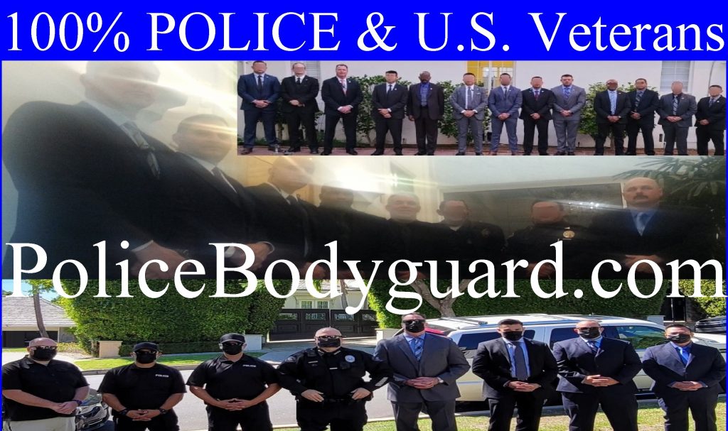 Kris Herzog The Bodyguard Group of Beverly Hills off duty Police security guards 90210 Los Angeles Celebrity Bodyguards armed security 2022