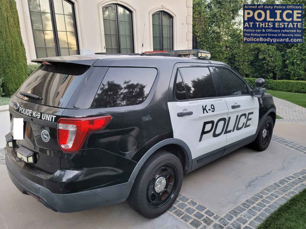 Beverly Hills security Kris Herzog The Bodyguard Group of Beverly Hills estate security 90210 Los Angeles off duty Police Taylor Swift Kim Kardashian estate armed estate security guards 2024