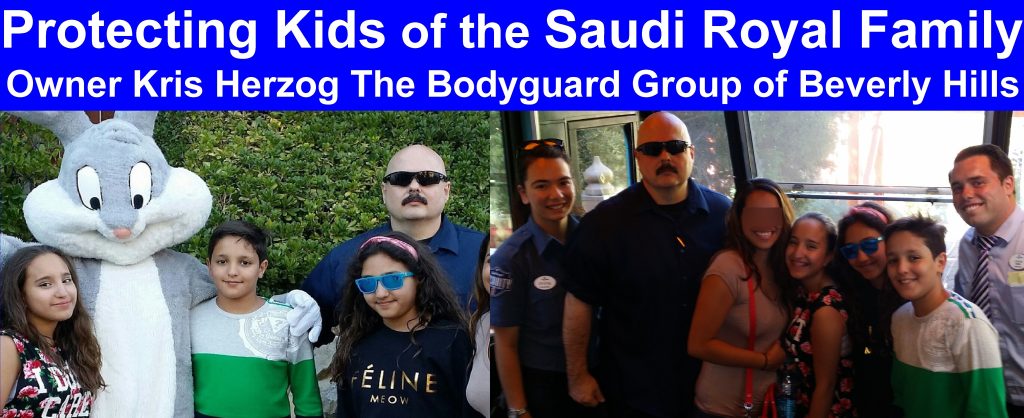 2025 Beverly Hills security The Bodyguard Group of Beverly Hills security 90210 owner Kris Herzog Los Angeles Celebrity armed Bodyguard for hire SAUDI Royal Family KIDS DETAIL 47