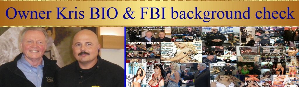 2026 Kris Herzog The Bodyguard Group of Beverly Hills security 90210 OFF DUTY Police celebrity Bodyguards Kim Kardashian Taylor Swift Sharon Stone armed bodyguards los angeles