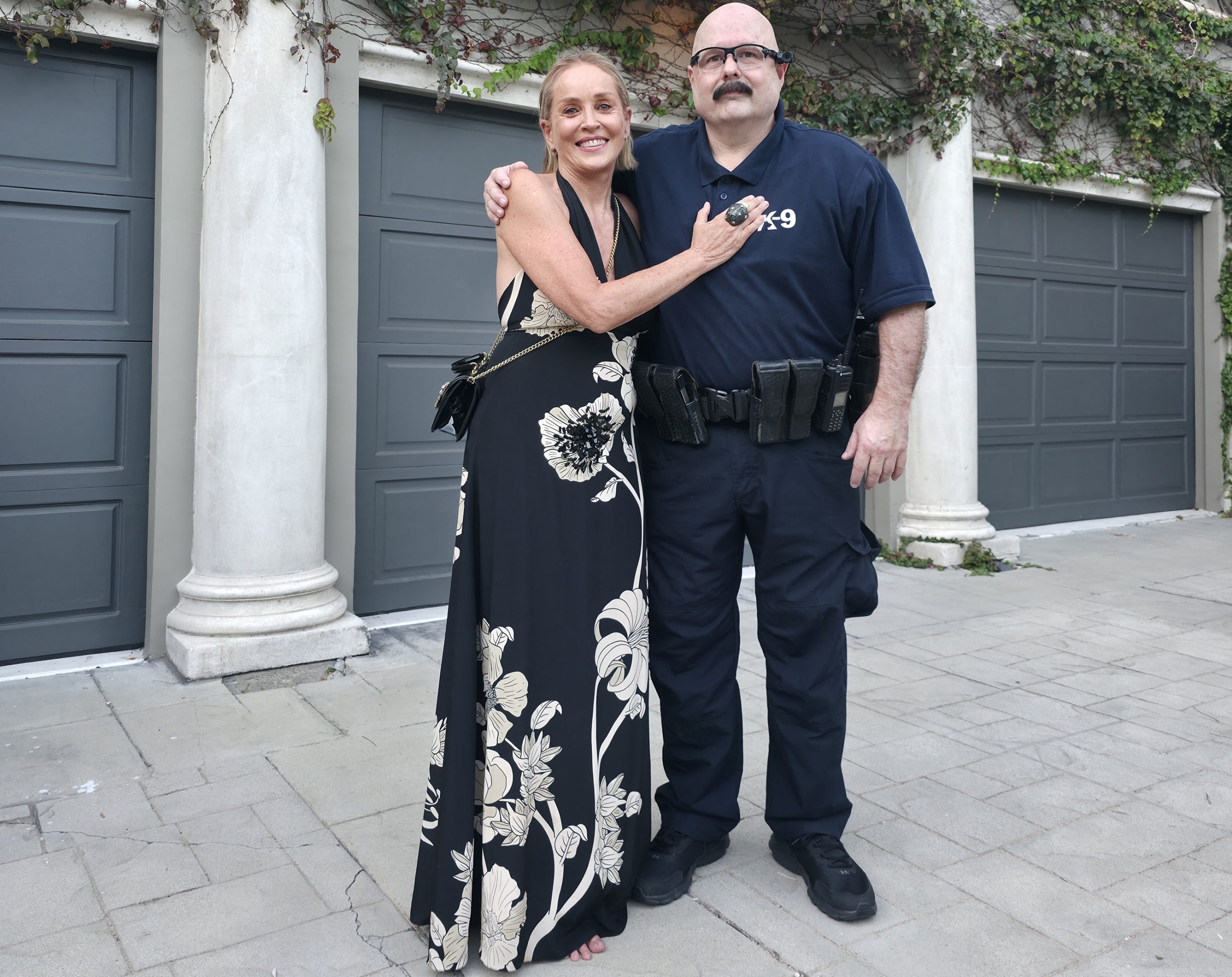 2026 Sharon Stone bodyguard Kris Herzog owner The Bodyguard Group of Beverly Hills security 90210 Taylor Swift Kim Kardashian 2027